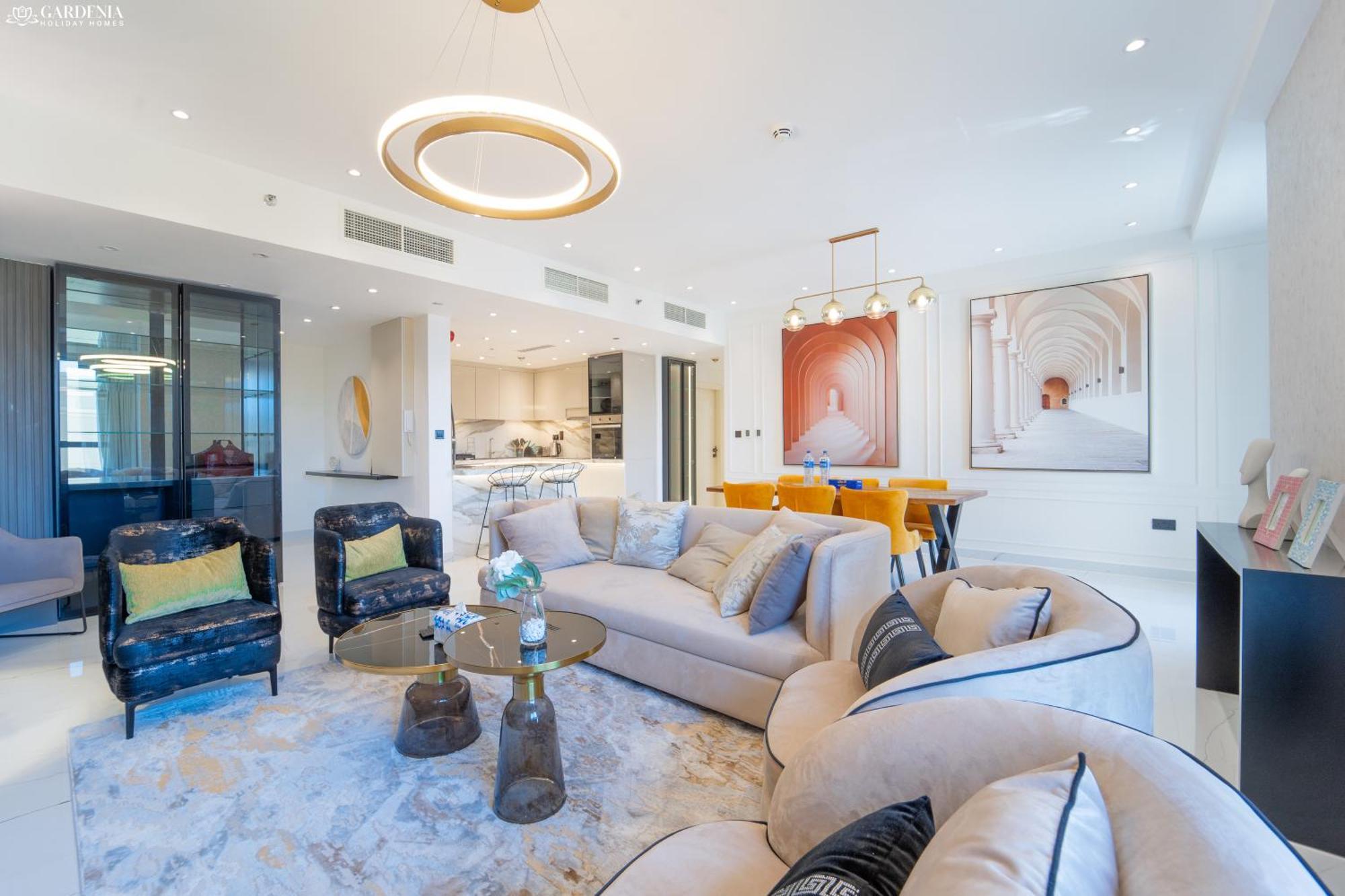 Jbr Amwaj 4 , Upgraded Sea And Ain Dubai Views, 2M Walk To Beach By Gardenia Suitse מראה חיצוני תמונה