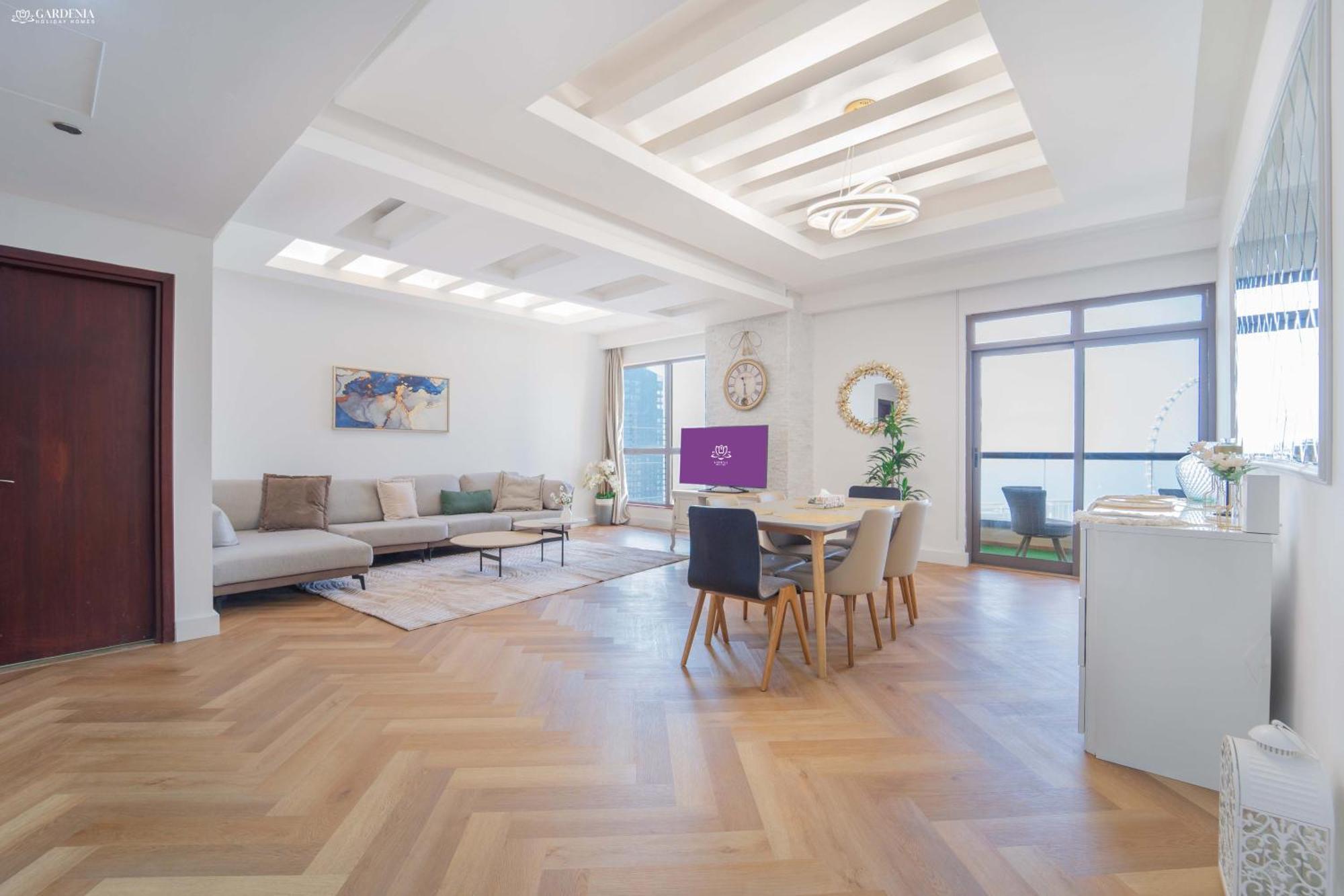 Jbr Amwaj 4 , Upgraded Sea And Ain Dubai Views, 2M Walk To Beach By Gardenia Suitse מראה חיצוני תמונה
