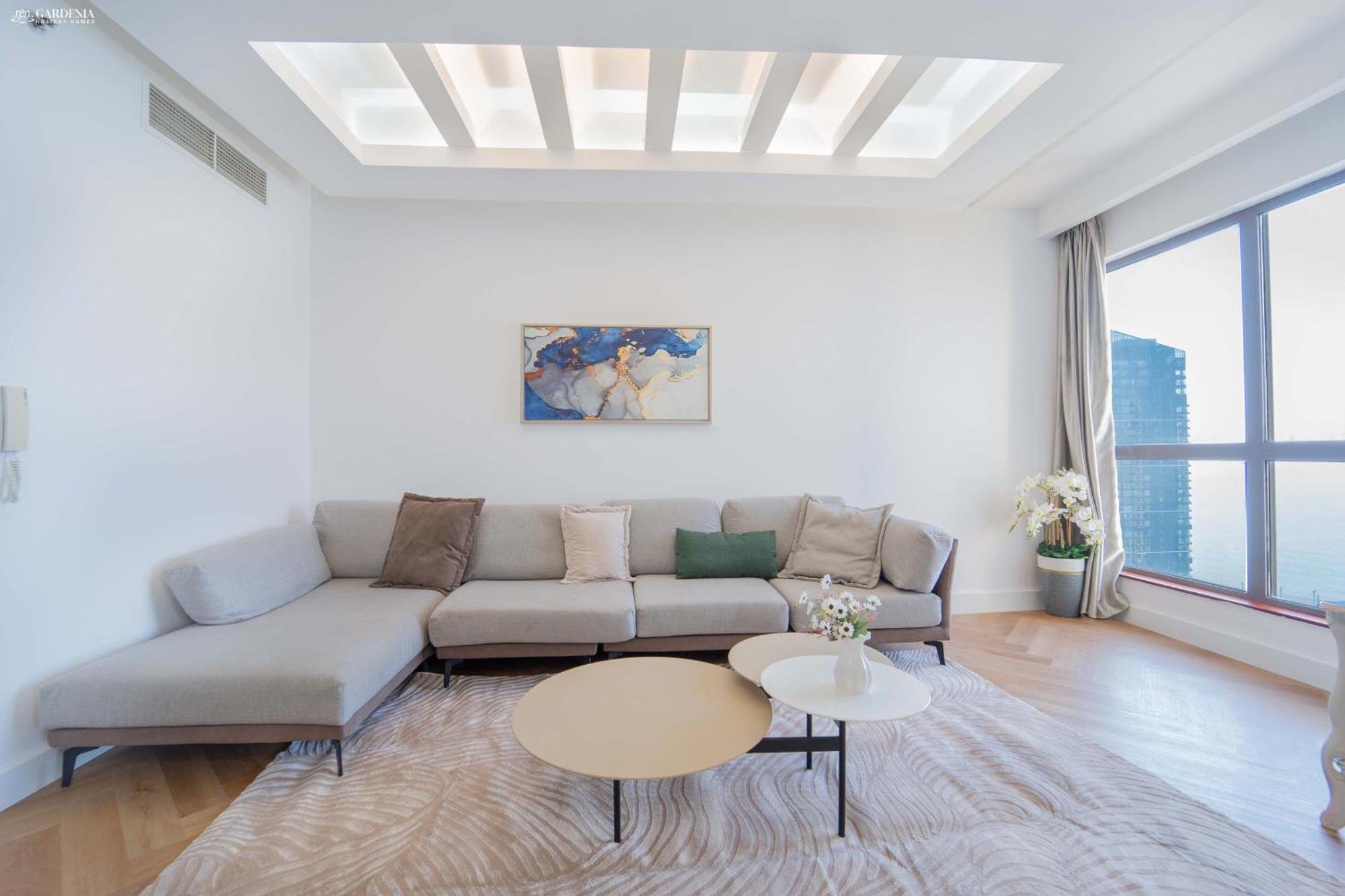 Jbr Amwaj 4 , Upgraded Sea And Ain Dubai Views, 2M Walk To Beach By Gardenia Suitse מראה חיצוני תמונה